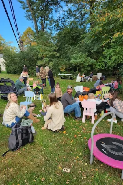 Family-friendly pumpkin carving at King's Family Farm